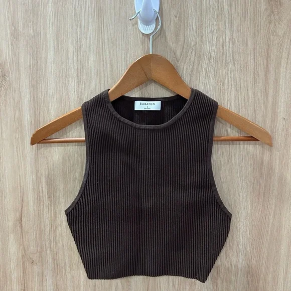 Aritzia Babaton Brown Tank - Picture 1 of 3